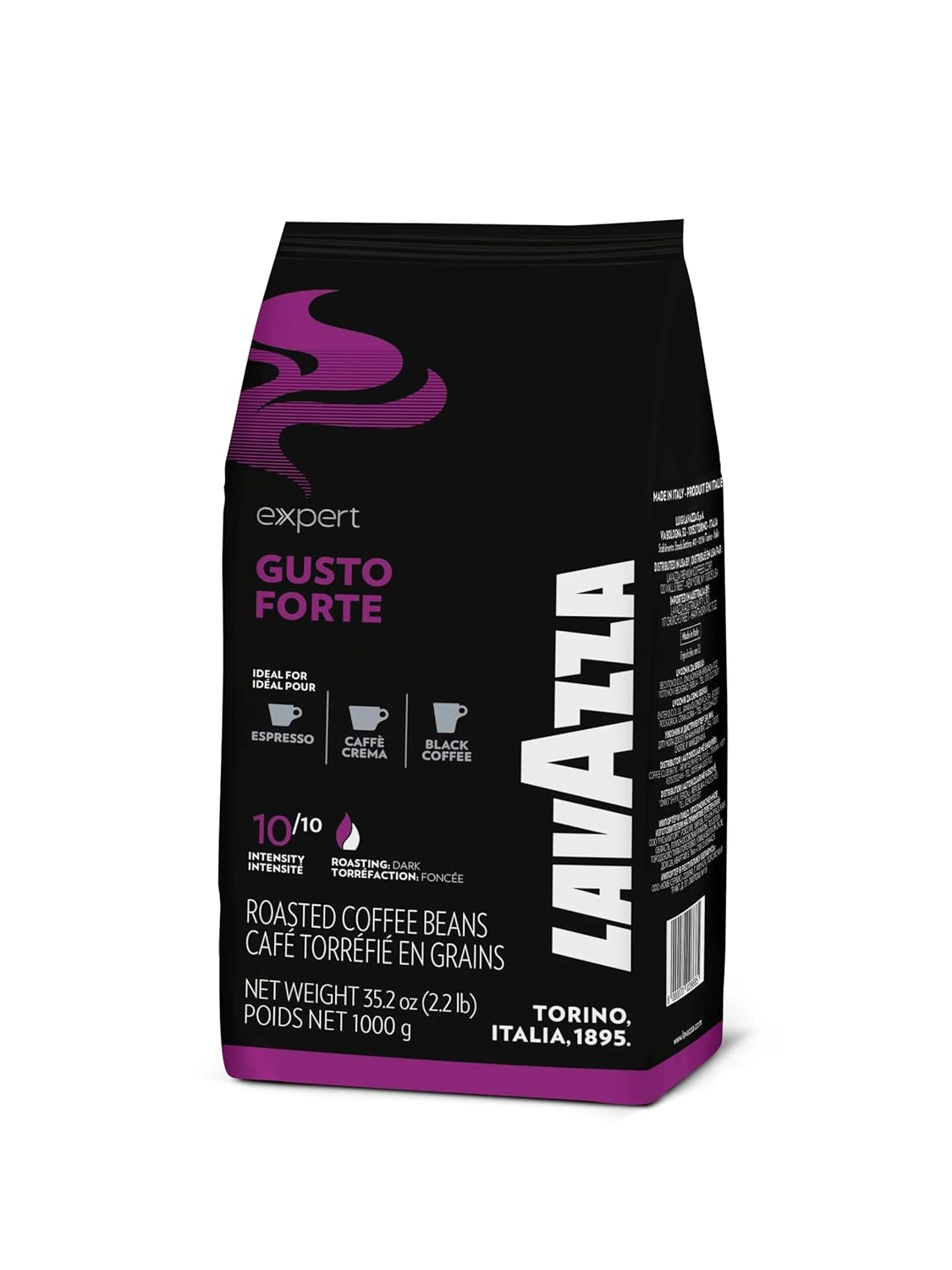 Lavazza Gusto Forte Espresso Beans 2.2 lbs