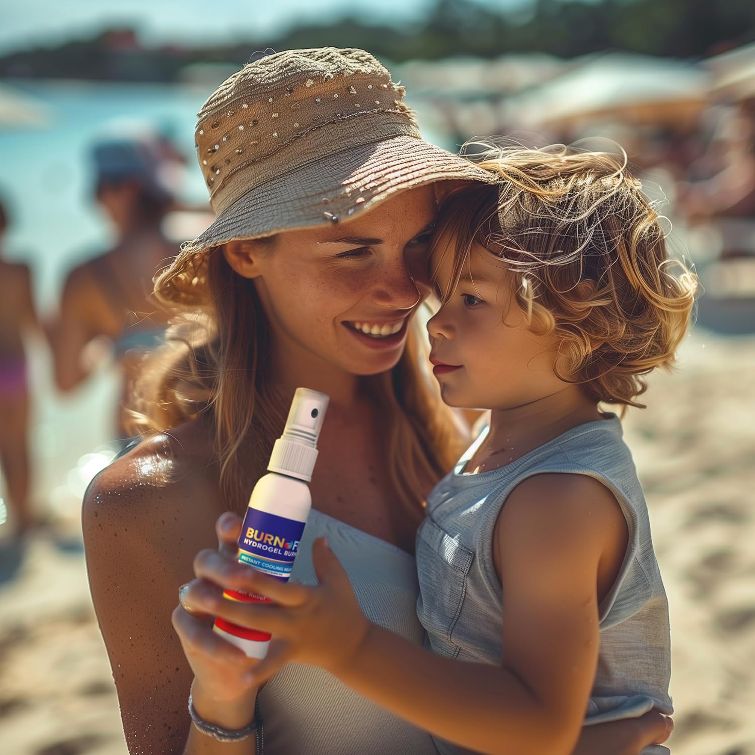 BurnFix Hydrogel Burn Spray – 120 ml Instant Cooling Relief for 1st & 2nd Degree Burns,