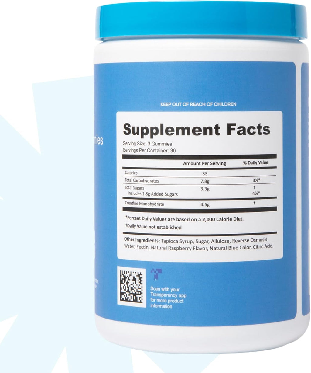 Create Creatine Monohydrate Gummies for Men & Women,